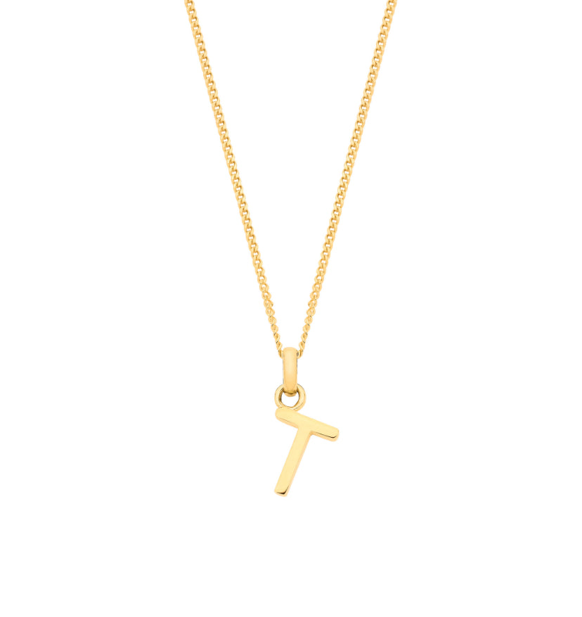 9ct Letter Necklace